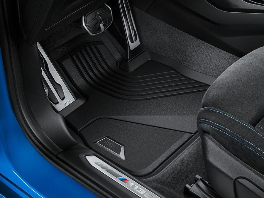 51472469122+51475B5B009_A Original BMW F44 218i All Weather Floor Mats Karpet Karet Mobil SET - Gambar 1