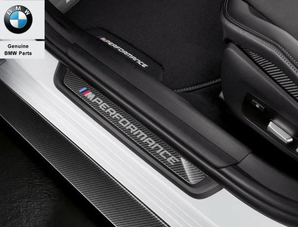 Original BMW G20 G21 M Performance Carbon Door Sills Trim Lis Pintu