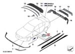 Original BMW G20 G21 M Performance Carbon Door Sills Trim Lis Pintu - Image 5