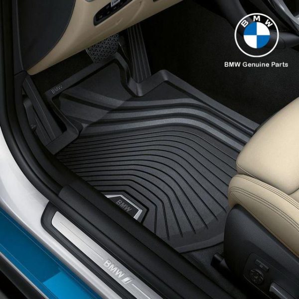 Original BMW G26 i4 Electric All Weather Floor Mats Karpet Karet Mobil
