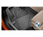 Original BMW U11 iX1 EV Electric All Weather Floor Mats Karpet Mobil