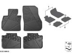 Original BMW U11 iX1 EV Electric All Weather Floor Mats Karpet Mobil - Image 3