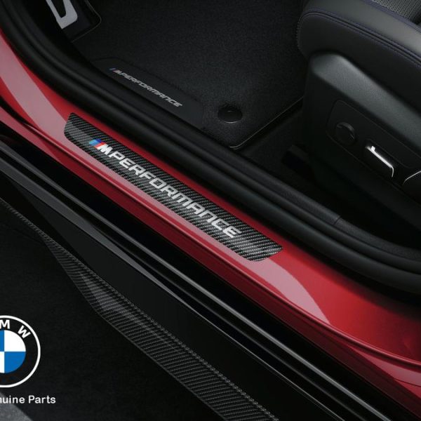Original BMW G60 U11 X1 G45 X3 I20 iX M Performance Carbon Door Sills Trim Lis Pintu