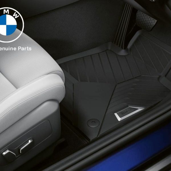 Original BMW G60 5 Series ICE i5 BEV All Weather Floor Mats Karpet Karet Mobil