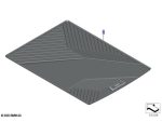 Original BMW G61 5 Series Touring Karpet Karet Bagasi All Weather Luggage Mats - Image 3