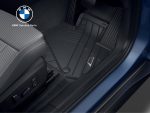 Original BMW G45 X3 All Weather Floor Mats Karpet Karet Mobil Kabin Depan Belakang