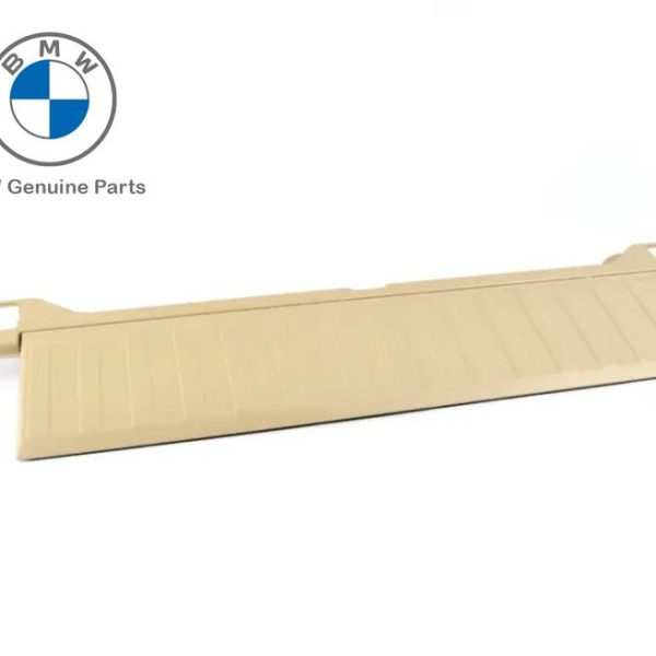 BMW E70 X5 Loading Sill Cover Sambungan Pintu Bagasi Bawah Beige