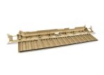 BMW E70 X5 Loading Sill Cover Sambungan Pintu Bagasi Bawah Beige - Image 3
