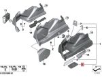 Original BMW G30 F90 M5 Cover Tutup Bagasi Belakang KIRI - Image 5