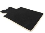 Original BMW G30 G31 Velour Floor Mats Karpet Dasar Bludru Beige - Image 3