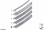 Original BMW G29 Z4 M40i Door Sills Scuff Plate Pintu KANAN - Image 4