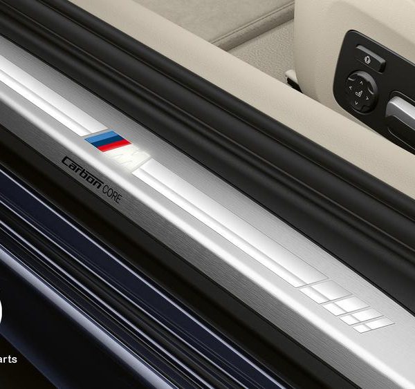 Original BMW G15 M Sport Door Sills Illuminated Pencahayaan Pintu KIRI
