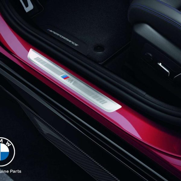 Original BMW U11 X1 G60 G61 G45 X3 I20 iX Silver Door Sills Trim Lis Pintu