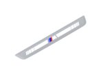 Original BMW U11 X1 G60 G61 G45 X3 I20 iX Silver Door Sills Trim Lis Pintu - Image 3