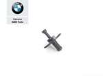 Original BMW E28 E30 Expanding Rivet Klip Baut Kancing 51481904142