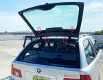 Original BMW E39 Touring Cover Trim Interior Atas Kaca Bagasi Belakang - Image 5