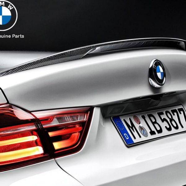 BMW F26 X4 M Performance Rear Spoiler Belakang Carbon Duck Tail