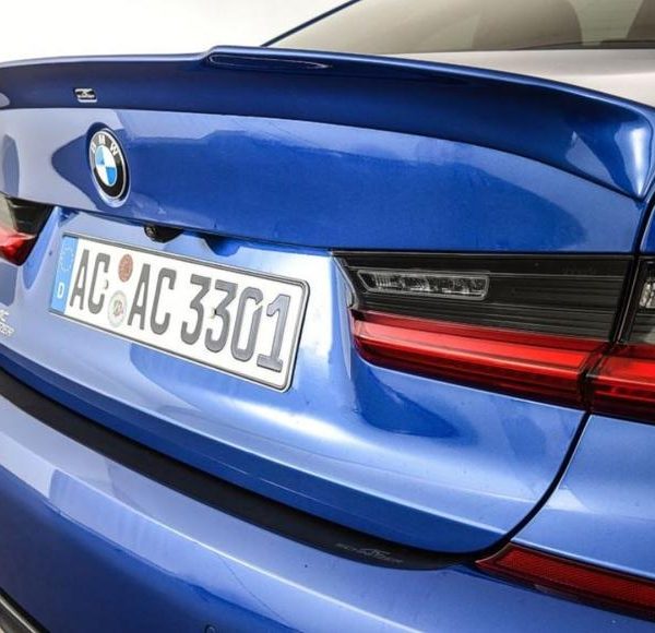 Original AC Schnitzer BMW G20 Rear Spoiler Belakang Bagasi Primed