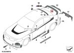 Original BMW G87 M2 M Performance Carbon Rear Wing Spoiler - Image 5