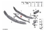 BMW F20 F30 F32 F33 F36 Bumper Carrier Bemper Depan Bawah 51647266325 - Image 5