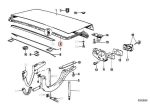 Original BMW E30 Weatherstrip Karet Seal Bagasi Belakang 51711884149 - Image 6