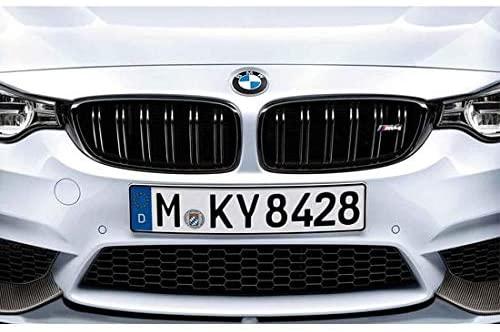 BMW F82 F83 M4 M Performance Kidney Grill High Gloss Black Gril Hitam
