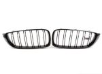 BMW F82 F83 M4 M Performance Kidney Grill High Gloss Black Gril Hitam - Image 3