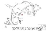ORI BMW E46 M3 Inner Fender Liner Bagian Belakang Roda Depan KANAN - Image 5
