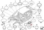 Original BMW E90 F06 F10 F13 Jack Pad Bantalan Tatakan Dongkrak - Image 5