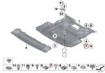 BMW E70 X5 E71 X6 F07 Quick Release Screw Baut Kancing Cover Kolong - Image 5
