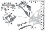 Ori BMW E70 X5 E71 X6 Cover Engine Partitions Partisi Mesin KANAN - Image 4