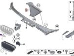Original BMW F10 F11 Cover Tutup Talang Air Ruang Mesin Belakang KANAN - Image 5