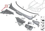 Original BMW F20 F21 F22 F87 M2 N55 Talang Air Wiper Deck Cowl Cover - Image 3