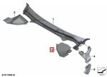 Original BMW F97 X3M F98 X4M Cover Tutup Ruang Mesin Belakang KIRI - Image 3