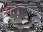 Original BMW F30 F32 F34 F36 Cover Tutup Ruang Mesin Belakang KANAN 51717405639 - Image 3