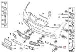 BMW E90 LCI M Edition Deflector Lip Bawah Fender Bemper Depan KANAN - Image 5