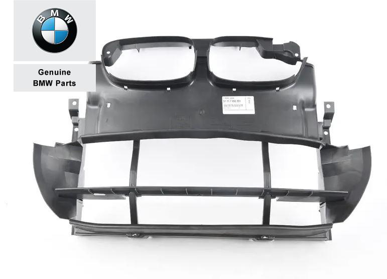 51717893351_A Original BMW E46 M3 Intake Air Duct Belakang Gril Ventilasi Radiator - Image 1
