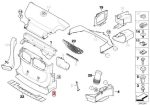 Original BMW E46 M3 Intake Air Duct Belakang Gril Ventilasi Radiator - Image 5