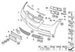 BMW E90 M Edition Deflector Lip Bawah Fender Bemper Depan KANAN - Image 4