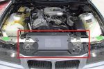 Original BMW E36 318i Cover Atas Radiator Air Intake Duct M40 M43 - Image 4