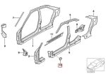 Original BMW E36 Cover Tutup Lubang Dongkrak Trisplang Light Grey - Image 4