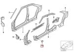 Original BMW E36 Cover Tutup Lubang Dongkrak Trisplang Dark Grey - Image 3