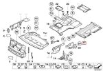 Original BMW E39 Cover Penutup Bawah Kolong Tengah Luar KIRI - Image 5