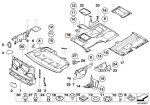 Original BMW E39 Cover Penutup Bawah Kolong Tengah Bawah Transmisi - Image 4
