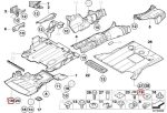 Original BMW Circlip Plastic Washer 51718212163 - Image 5