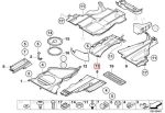 Original BMW E46 Cover Penutup Tutup Kolong Fuel FIlter Bensin Bawah - Image 4