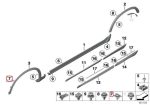Original BMW F25 X3 F26 X4 Clip Kancing Lis Fender - Image 5