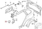 Original BMW E53 X5 Tank Filler Pot Karet Leher Tangki Bensin - Image 3