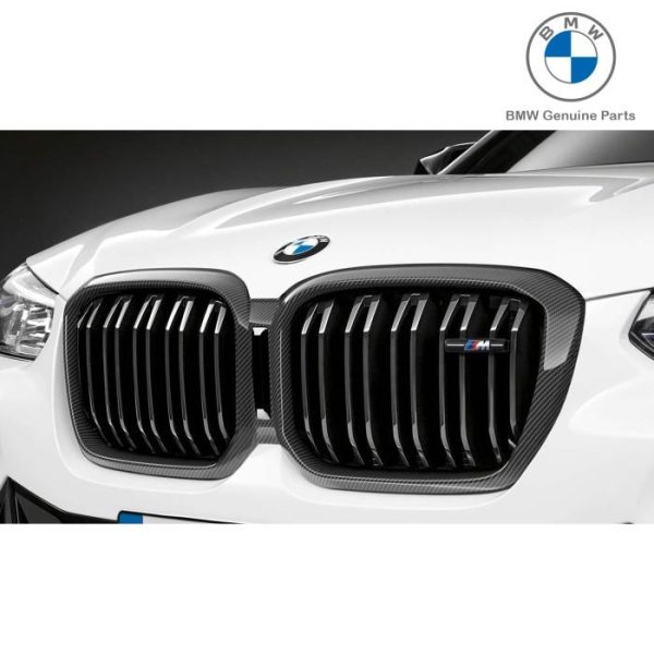 Original BMW G01 X3 F97 X3M LCI M Performance Kidney Grill Carbon Gril