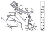 BMW F30 F32 F35 F36 F87 M2 Bracket Crosslink Support 51747385734 - Image 3
